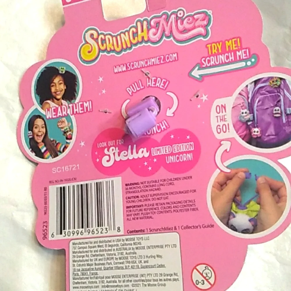 ScrunchMiez seal,shimmer series 1